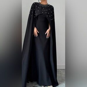 Two piece evening dress